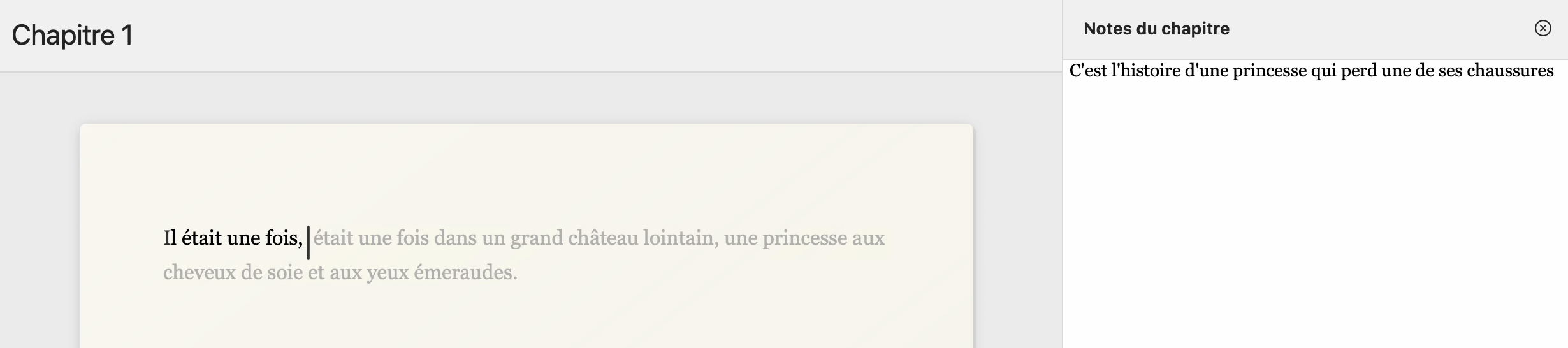 Calame AI Autocompletion
