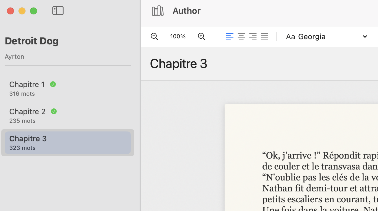 Calame Chapter Management