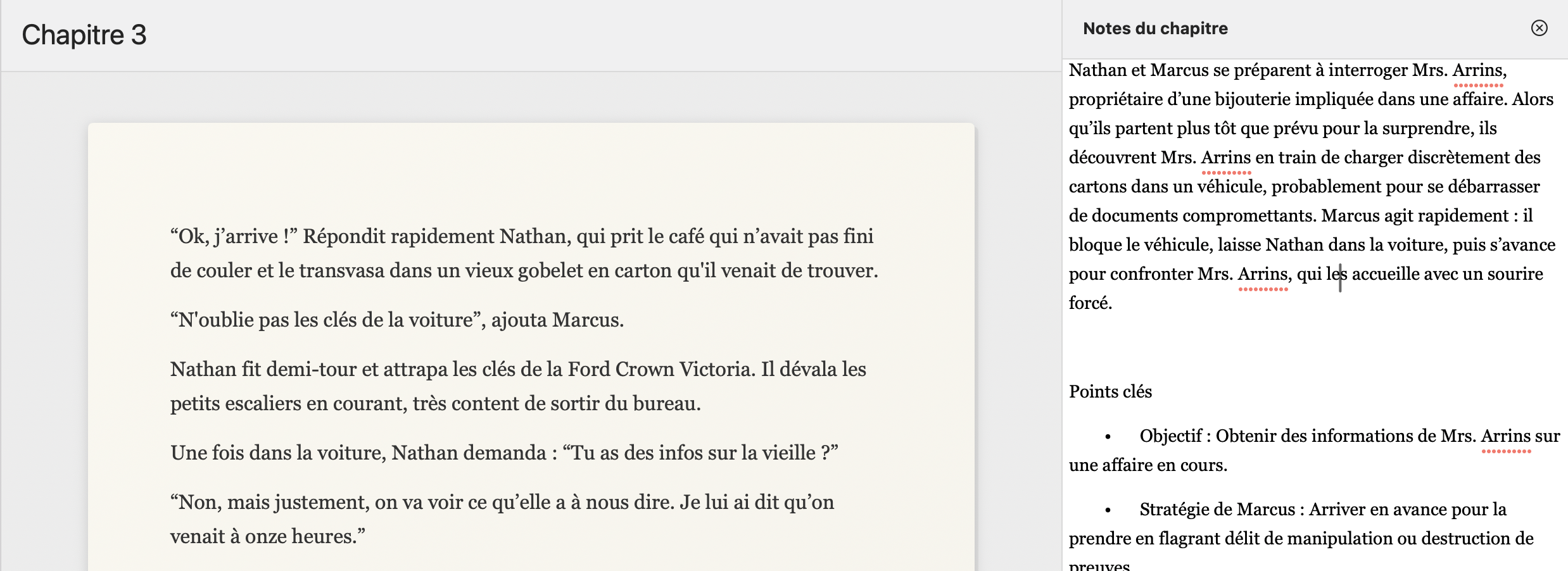 Calame Contextual Notes